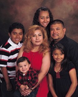 Grandma & Grandpa with my 4 Grandkids