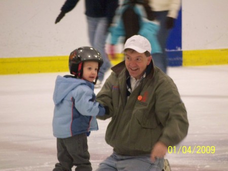 Grampa Bob with little jeff