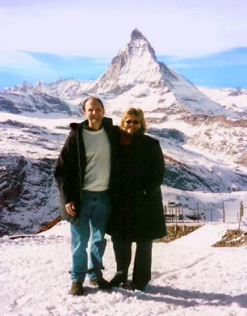 Ray and Friend at Zermatt - The Matterhorn