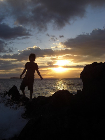 Great shot of Nik in Maui