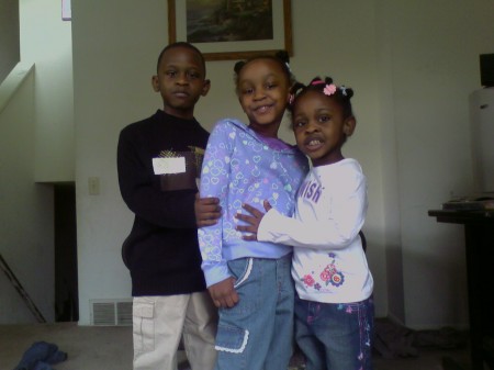 my twins and youngest daughter