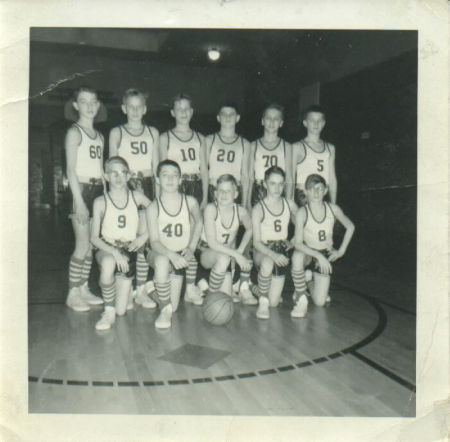 7th & 8th grade basketball team