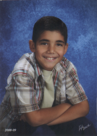 Alexander's school picture 4th grade