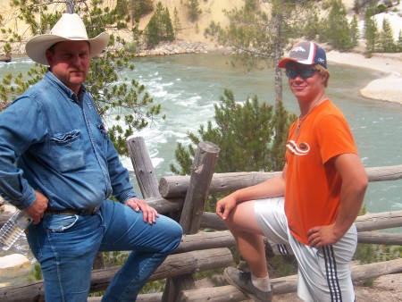 Donny & Dustin at Yellowstone