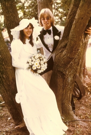 Our wedding July 1973