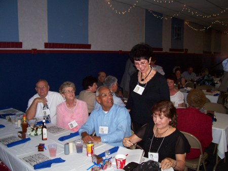 Gloria gets her memory book signed!