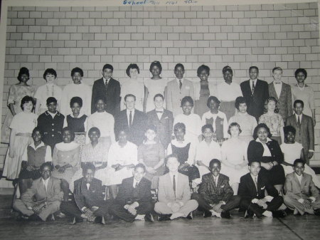 1961 SCH.44   8TH GRADE  GRAD. CLASS