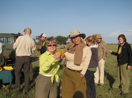 Balloon ride over the Serengeti