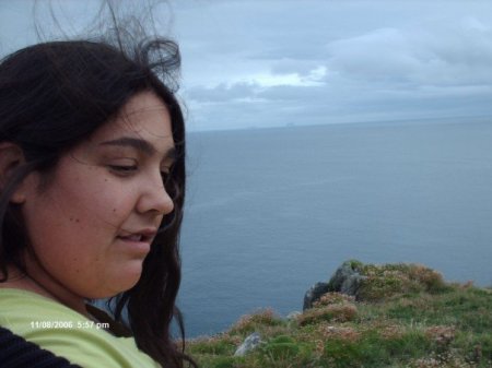 On a Cliff in Ireland