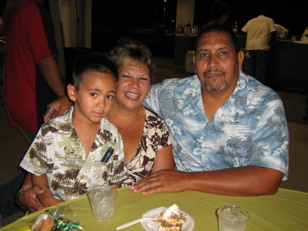 Angel, "Aunty" Des, and Uncle Wayne Alices