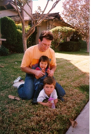 August, 1996 with kids