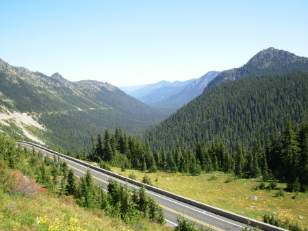 Hwy 410 to eastern Washington / Hiking