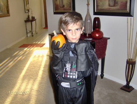 My son, Darth Adam