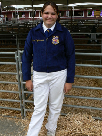 Sporting the FFA uniform