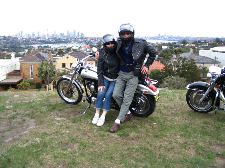 Harley ride around Sidney AU