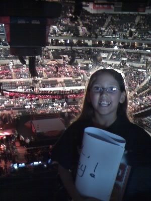 Ravyn at WWE wrestling June 2008