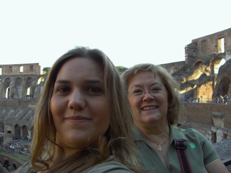 Jana & Heather at the Colliseum