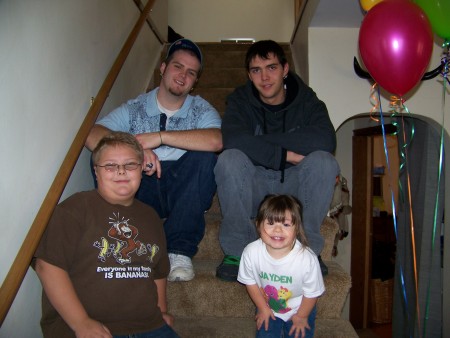 Matt, Kyle, Michael & Jayden