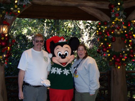 Hangin' with Mickey at Animal Kingdom Dec 08