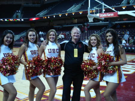 Me(Bill) and the USC song girls in 2009