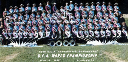 1986 World Champion Bushwackers Drum Corps