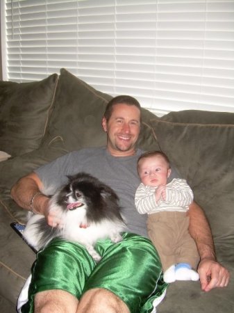 Ryan, Chris and Oreo