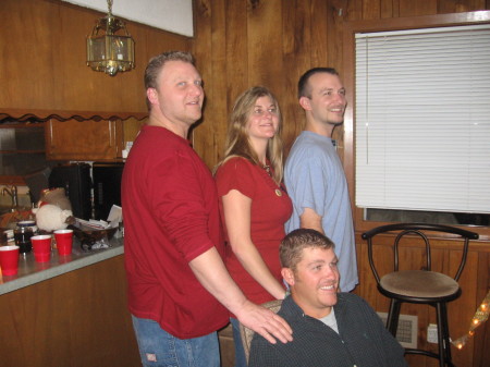 My kids John, Amanda, Nathan and Justin