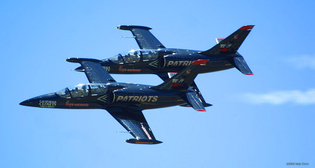 Patriots Jet Demonstration Team 2 Ship