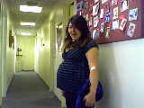 My 1st born. Alyssa, prego w/her 1st born.