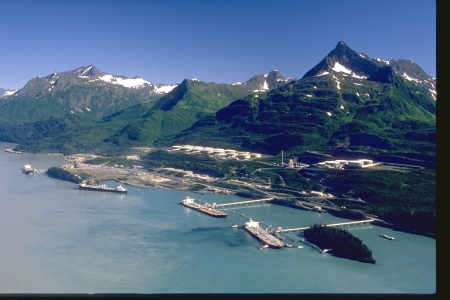 Valdez terminal, Alaska