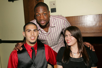 Kali, Urbano and the one and only Dwayne Wade