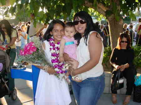 Chloe's graduation from elementary school