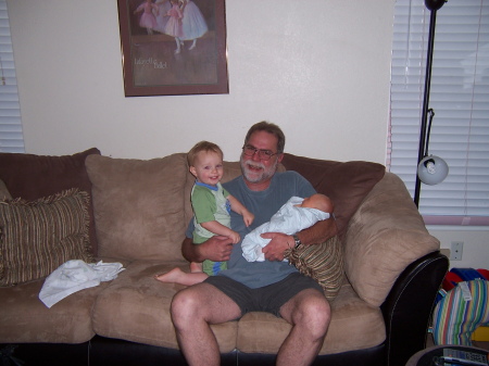 Me and BOTH of my Grandsons