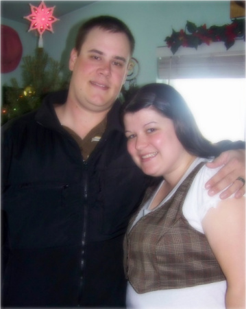 My fiance and me