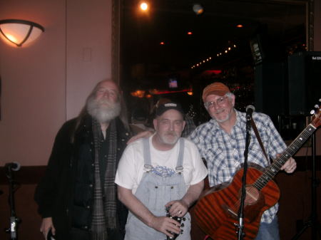 Playing music with 2 of my heros