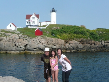 kids at the lighthouse