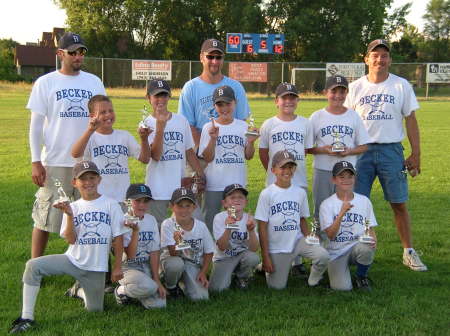 Dawson's Becker Bombers team takes 1st in '08!