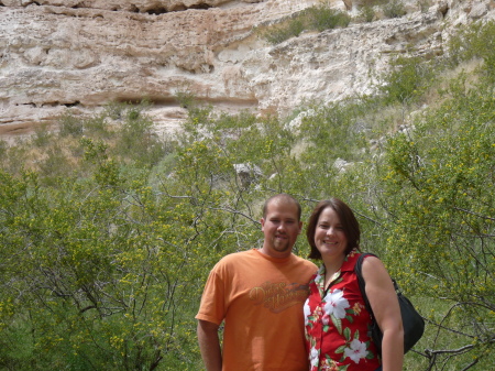 Travis and I in May 2009