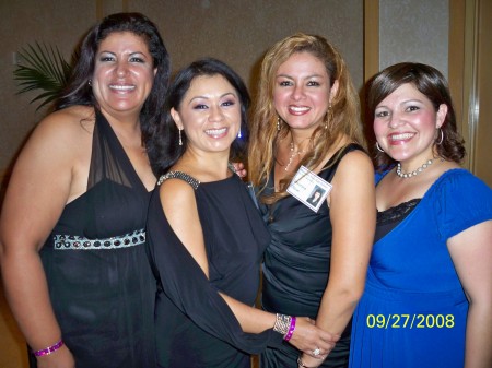 Alma, Lily, myself and Vero