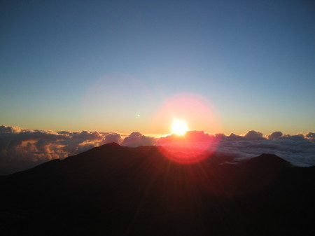 Sunrise at Mt. Haleakala, Maui