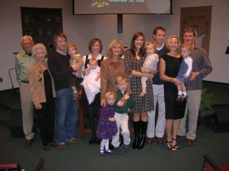 My Family before the five new grandkids 2011
