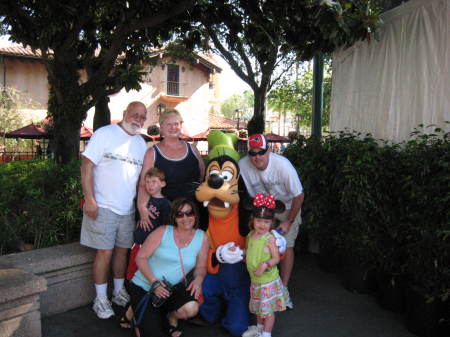 family at Disney