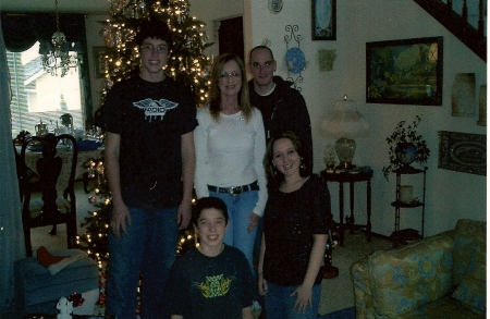 The whole gang Christmas 2007