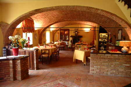 The main dinning room of the restaurant