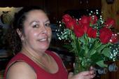 me with my roses