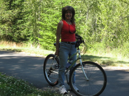 Biking the "Trail of the Coeur d'Alene's"