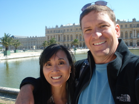 Paul & me at Versailles