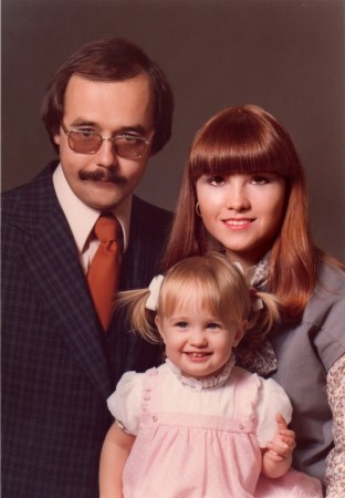 Cinda, Michelle and I 1978