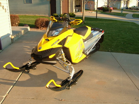 My husband's ski-doo mxz X Renegade