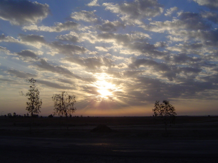 Iraqui sunset
